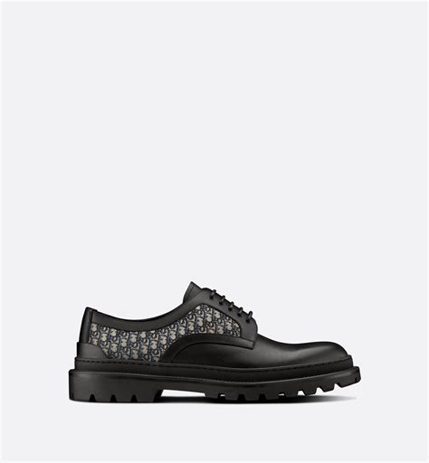 Dior Explorer Derby Shoe Black Smooth Calfskin and Dior 